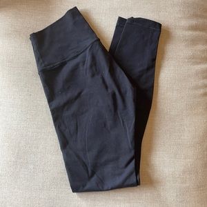 Lululemon Wunder Under HighRise Black Leggings Sz6